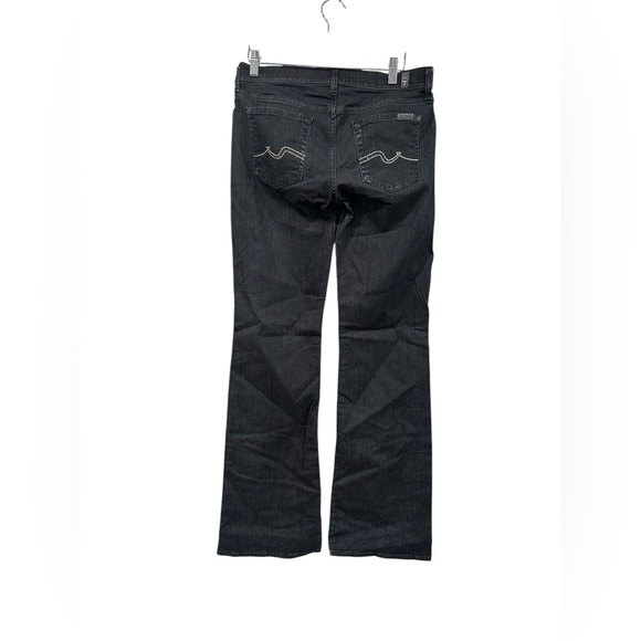 7 For All Mankind Denim - 7 For All Mankind Bootcut Jeans With Rhinestones